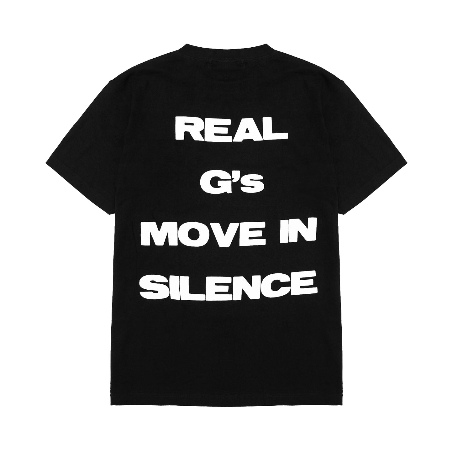 GS LOGO T-SHIRTS - BLACK